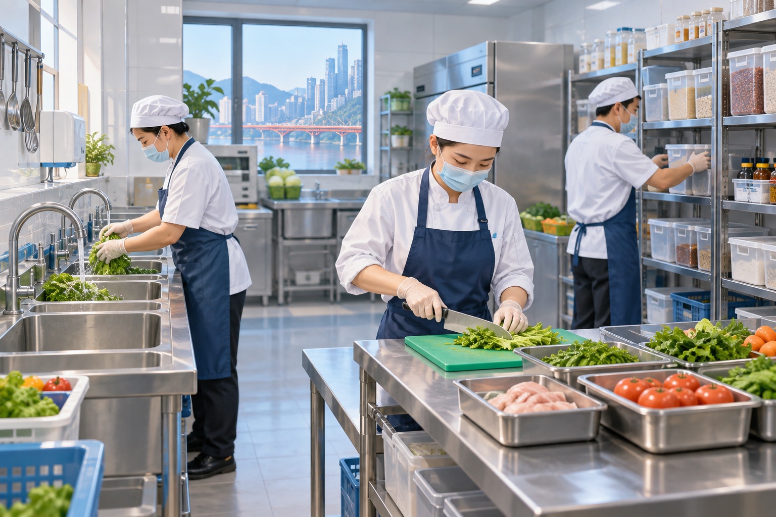 重庆食品经营许可证：条件核查与资料整理示意
